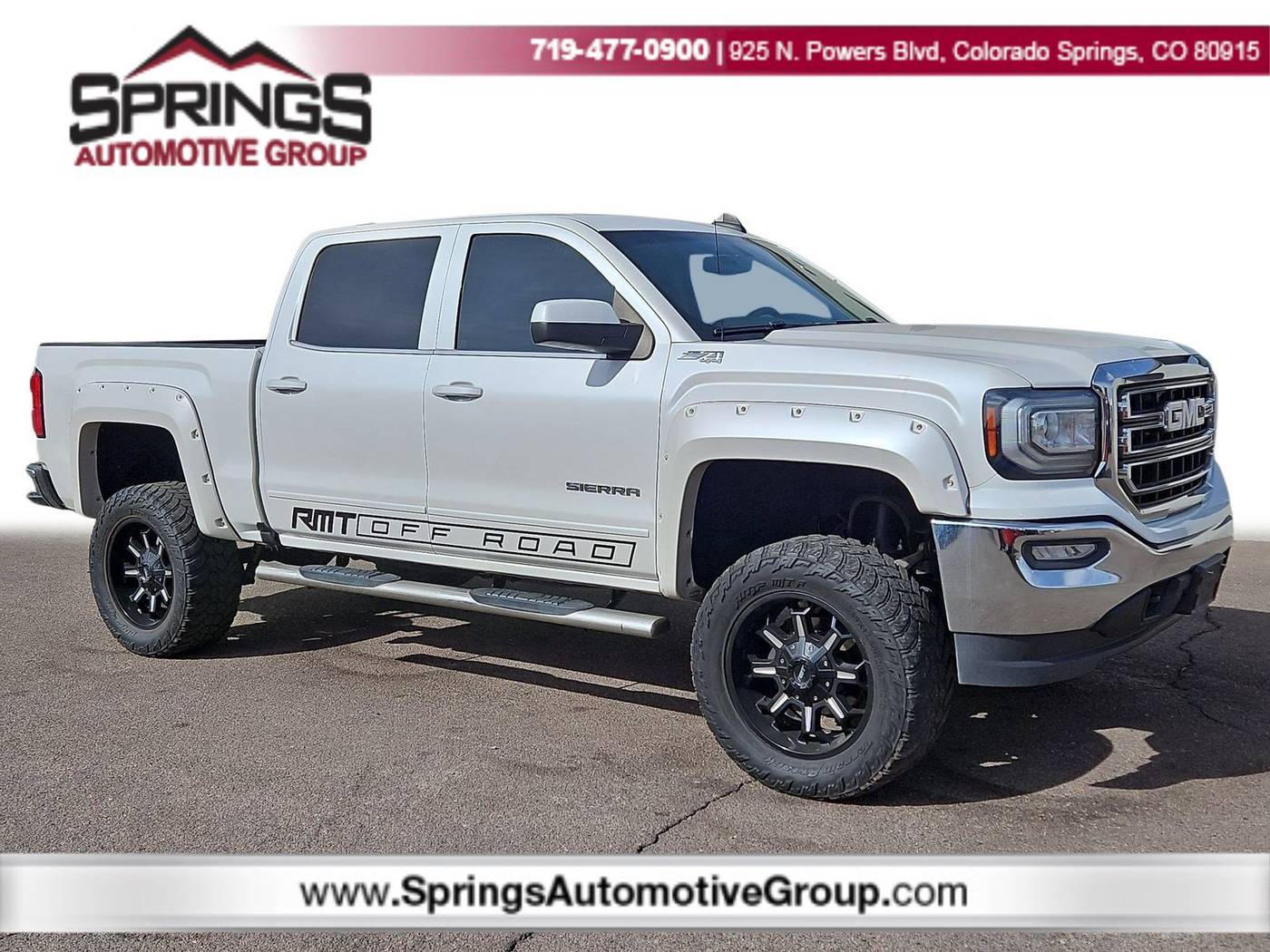 2017 GMC Sierra 1500 SLE — Pickup Truck — 115,441 mi — Colorado Springs, CO