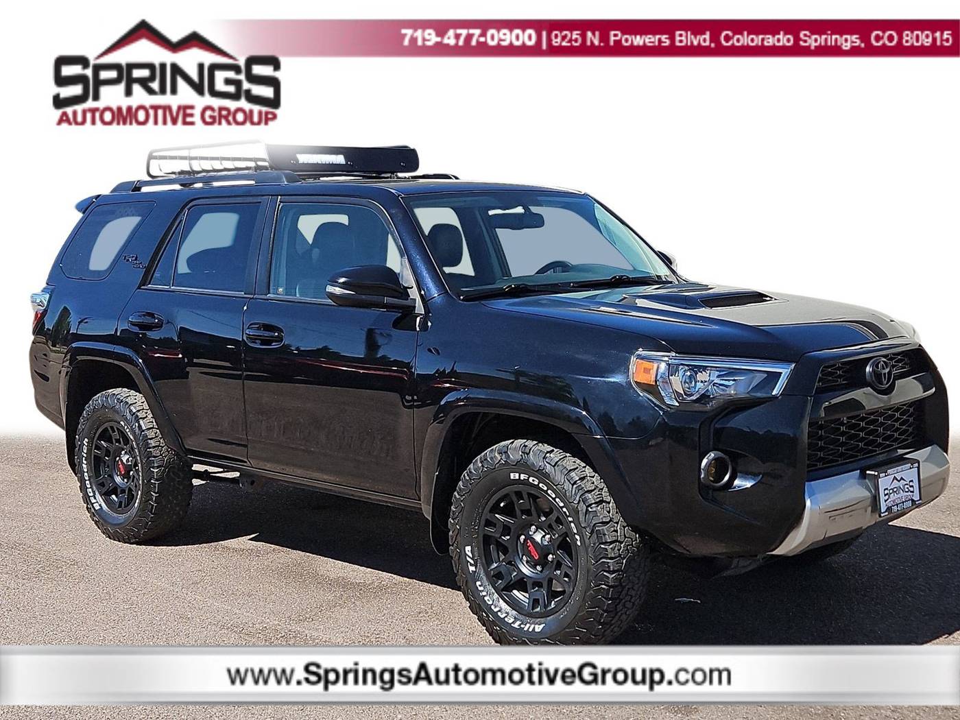 2019 Toyota 4Runner SR5 — SUV — 101,651 mi — Colorado Springs, CO