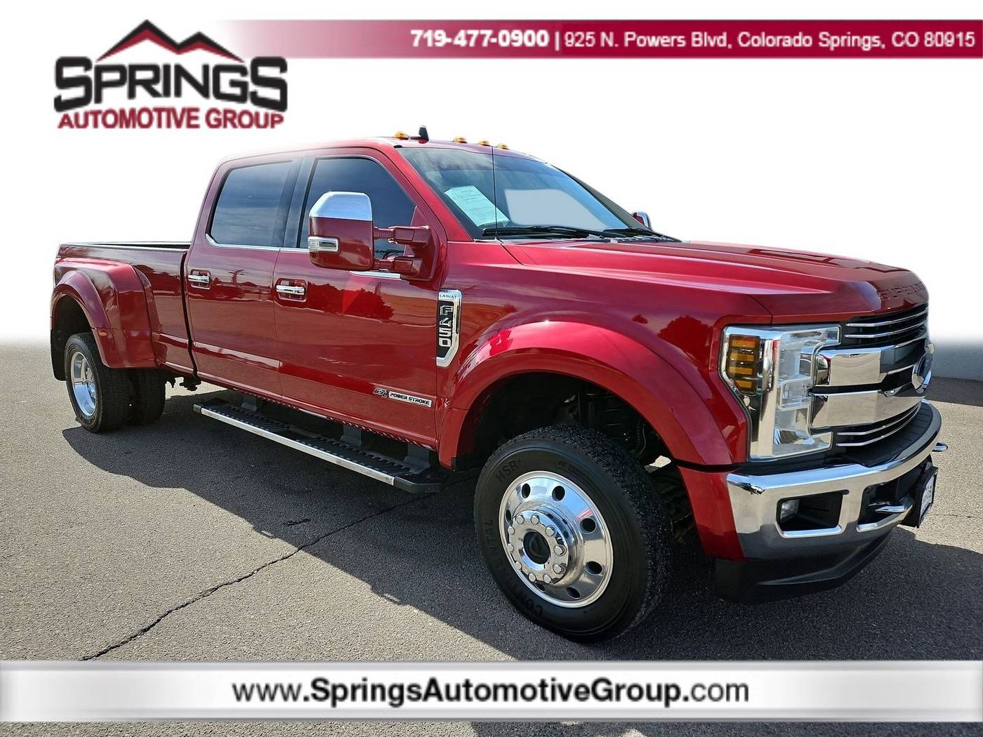 2019 Ford Super Duty F-450 XL — Pickup Truck — 71,751 mi — Colorado Springs, CO