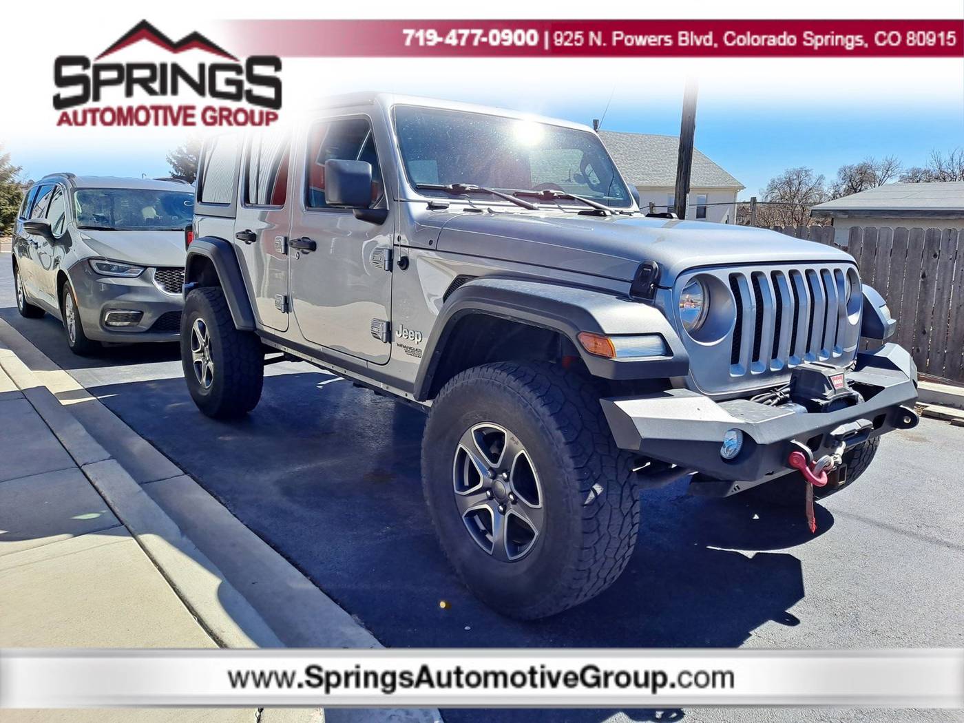 2018 Jeep Wrangler Sport S — SUV — 99,860 mi — Colorado Springs, CO