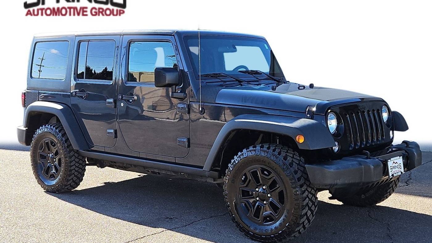 2017 Jeep Wrangler Willys Wheeler — SUV — 83,045 mi — Colorado Springs, CO