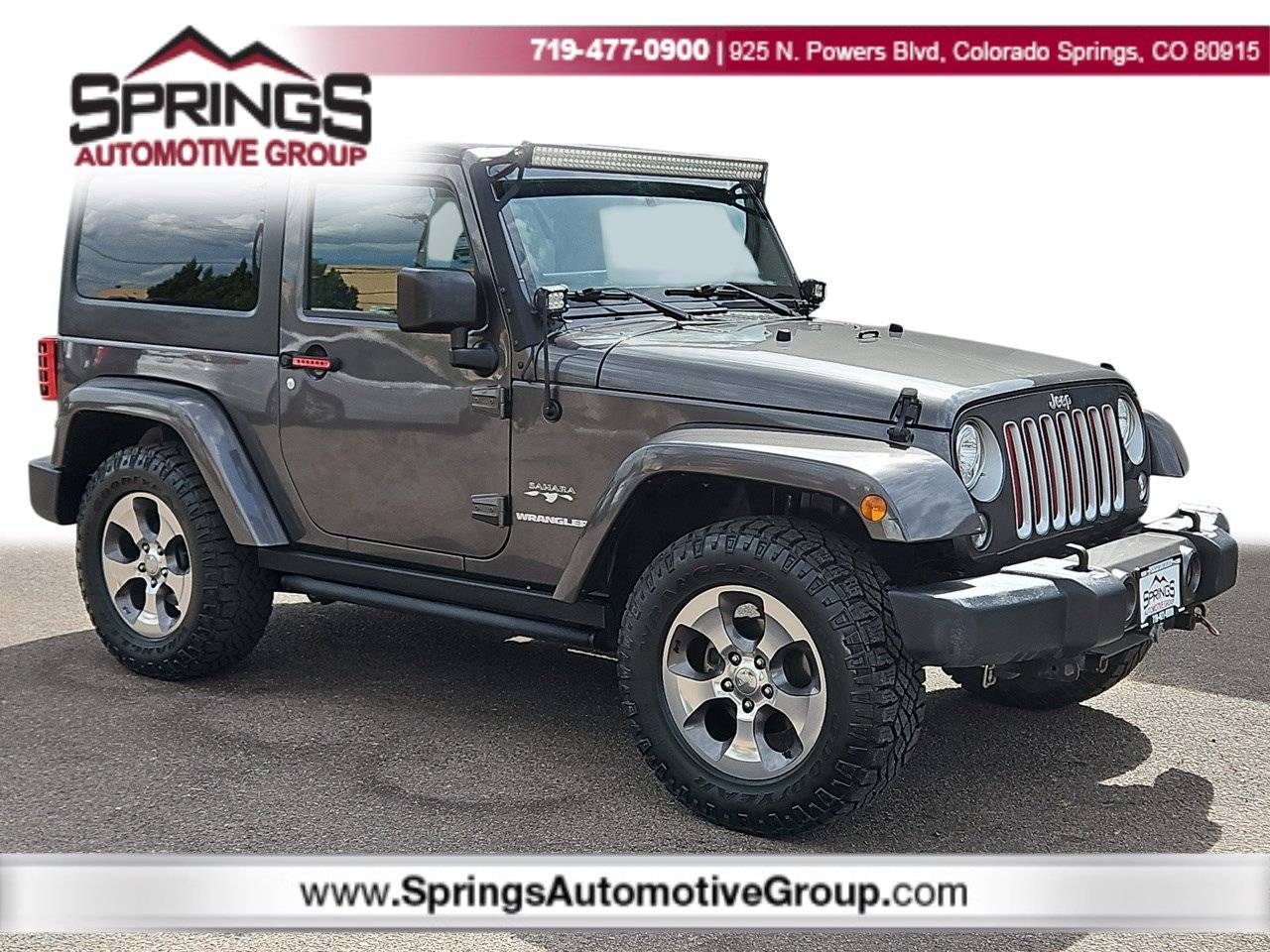 2017 Jeep Wrangler Sahara — SUV — 42,531 mi — Colorado Springs, CO