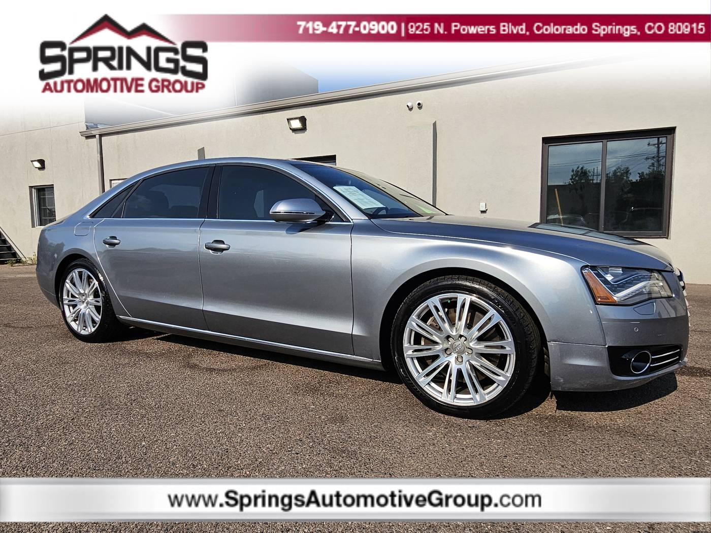 2012 Audi A8 4.2L — Sedan — 151,056 mi — Colorado Springs, CO