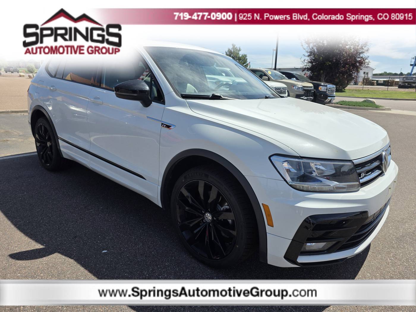 2021 Volkswagen Tiguan SE R-Line Black — SUV — 39,883 mi — Colorado Springs, CO