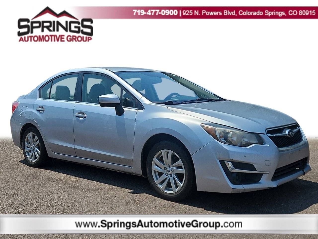 2016 Subaru Impreza Premium — Sedan — 112,867 mi — Colorado Springs, CO