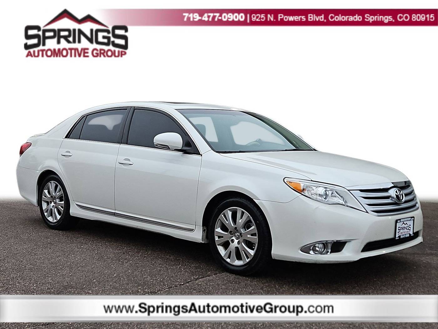 2011 Toyota Avalon Base — Sedan — 58,274 mi — Colorado Springs, CO