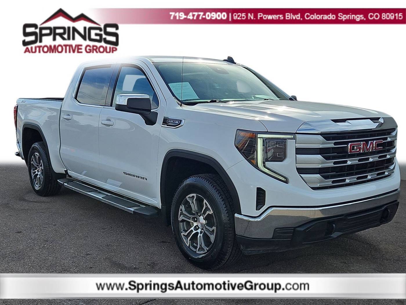 2023 GMC Sierra 1500 SLE — Pickup Truck — 32,912 mi — Colorado Springs, CO