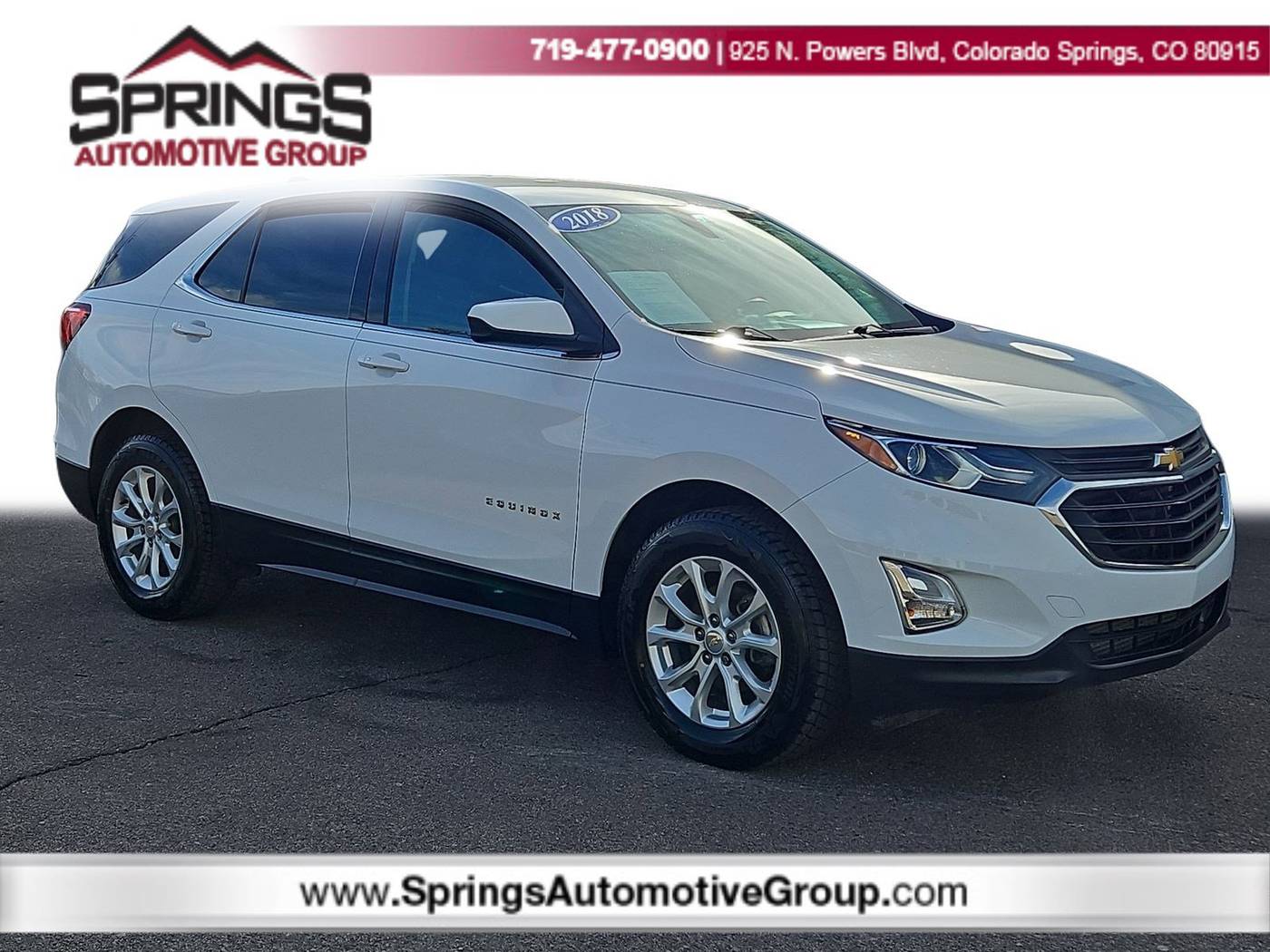 2018 Chevrolet Equinox LT — SUV — 60,217 mi — Colorado Springs, CO