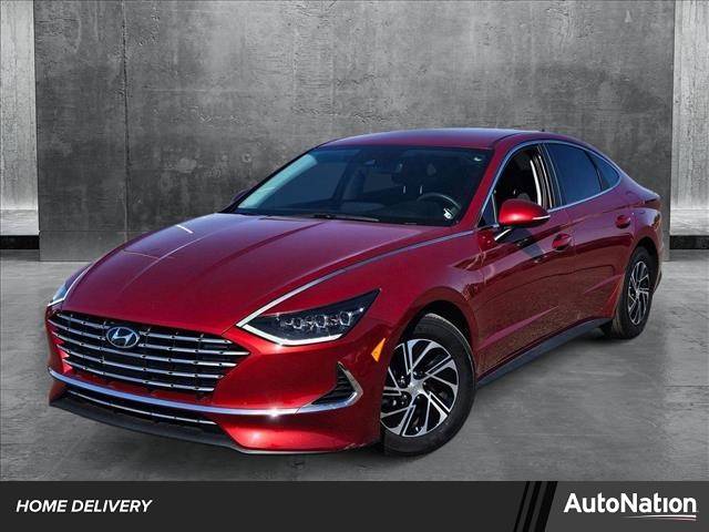 2023 Hyundai Sonata Hybrid Blue — Sedan — 21,668 mi — Phoenix, AZ