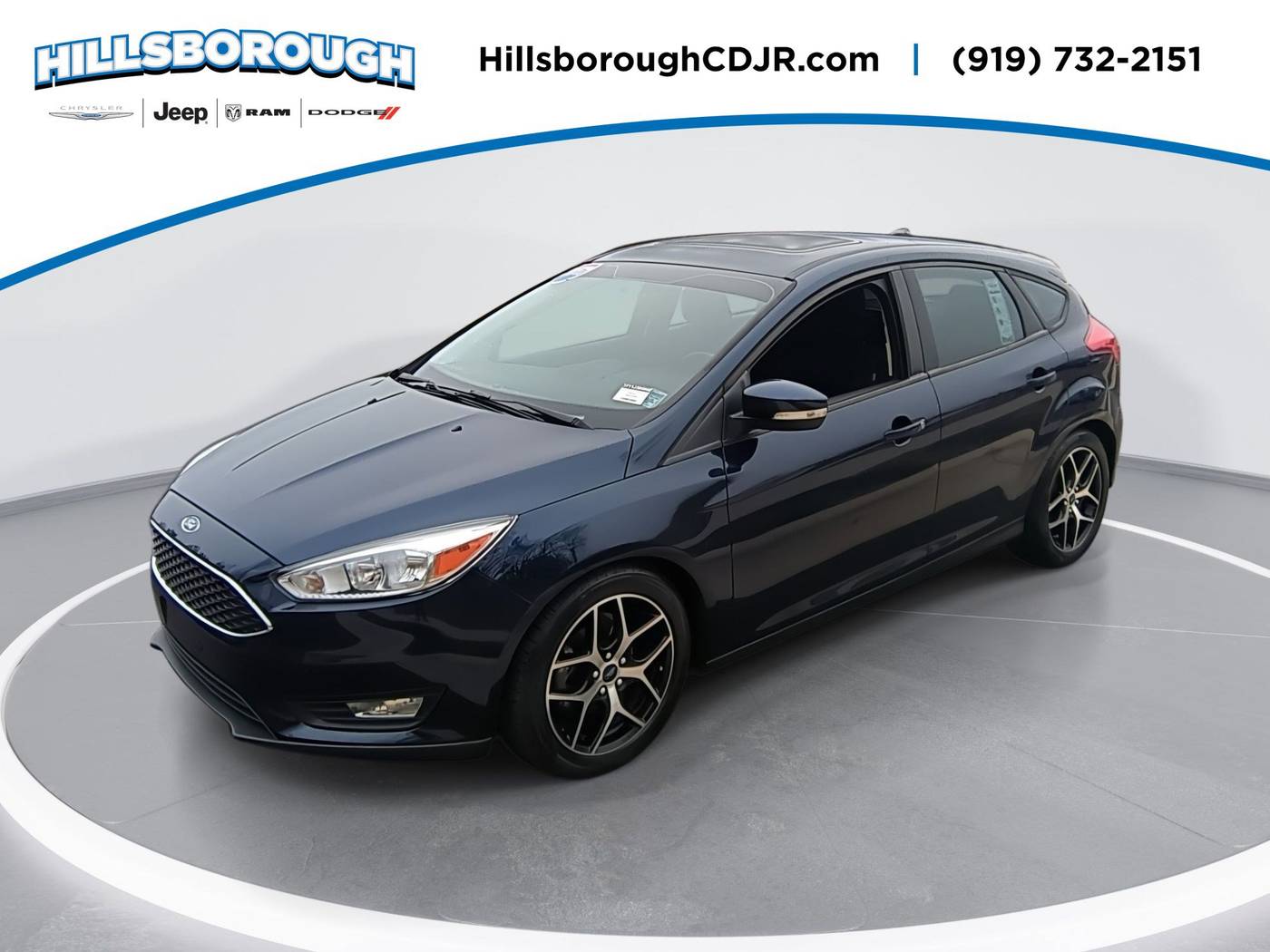 2017 Ford Focus SEL — Hatchback — 61,709 mi — Hillsborough, NC