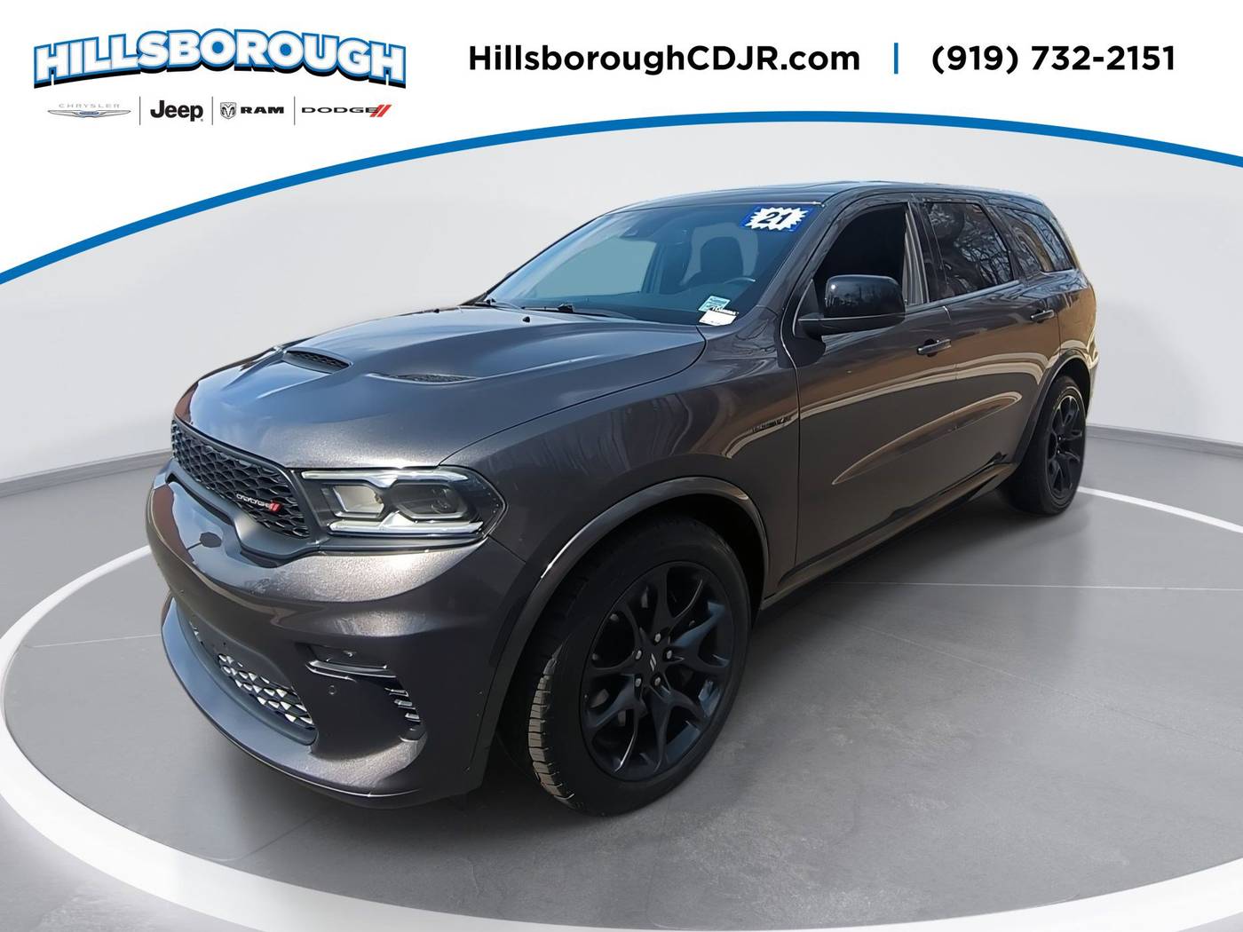 2021 Dodge Durango R/T — SUV — 71,588 mi — Hillsborough, NC
