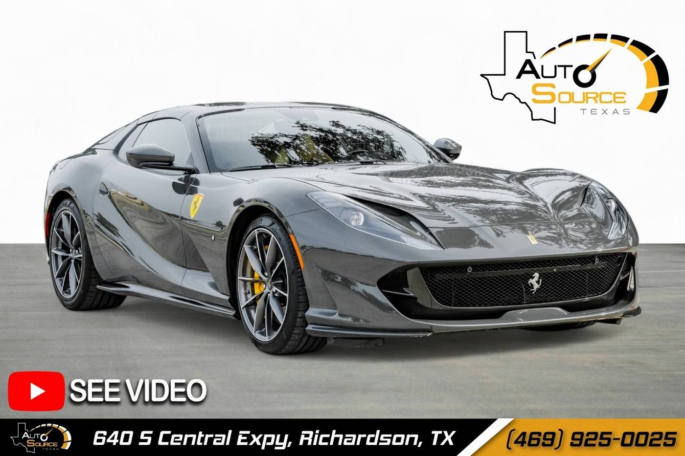 2023 Ferrari 812 GTS — Convertible — 1,176 mi — Richardson, TX