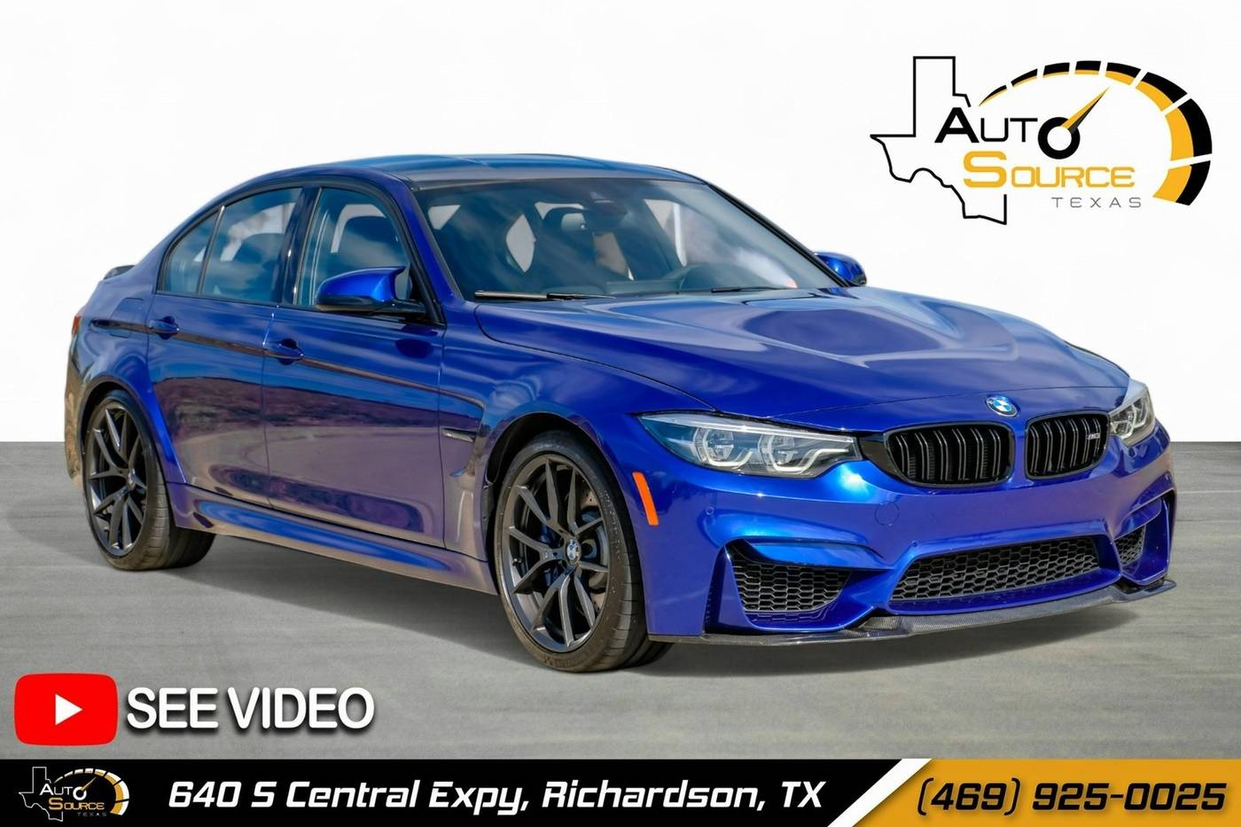 2018 BMW M3 CS — Sedan — 26,894 mi — Richardson, TX