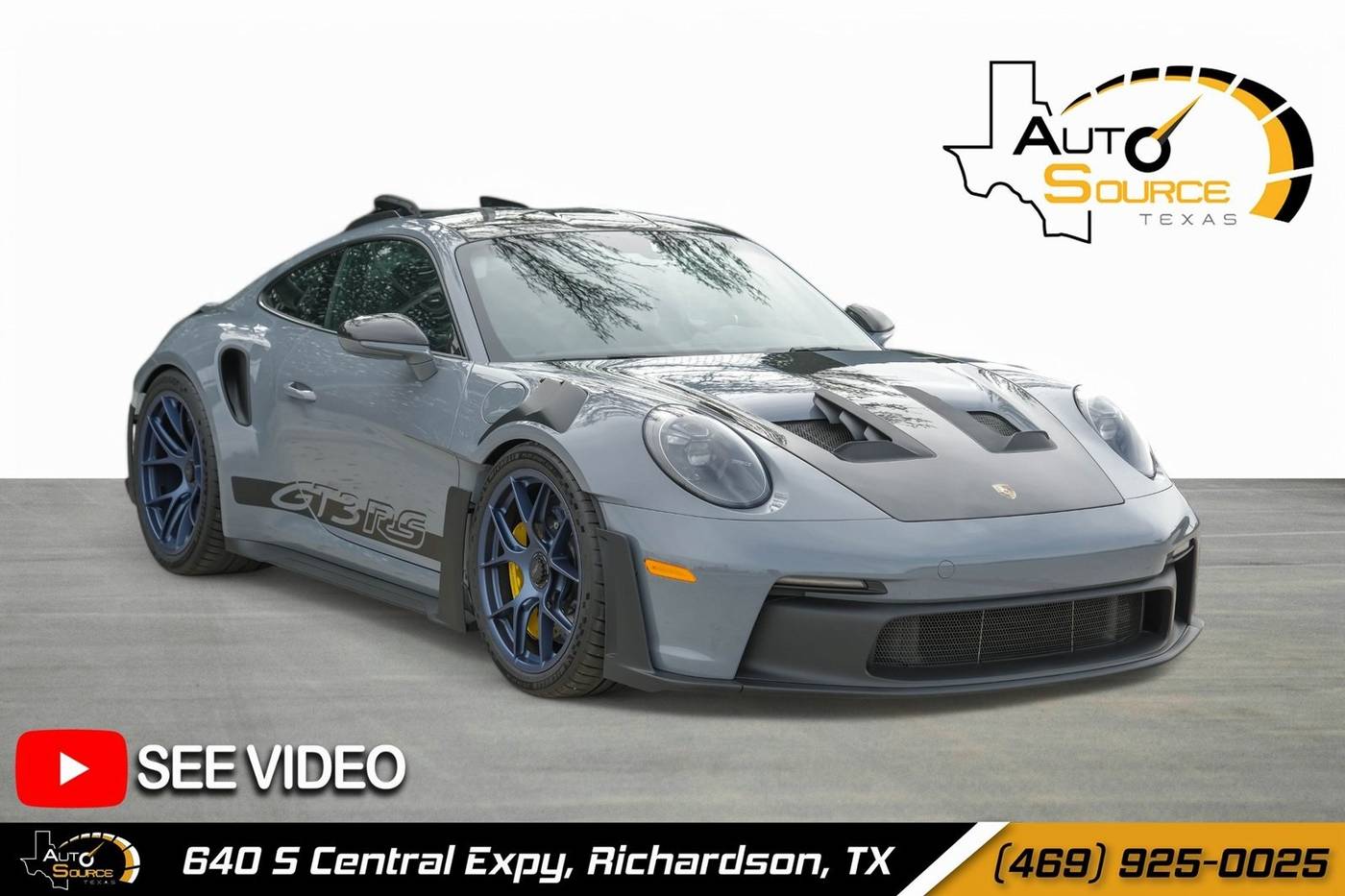 2025 Porsche 911 GT3 RS — Coupe — 306 mi — Richardson, TX