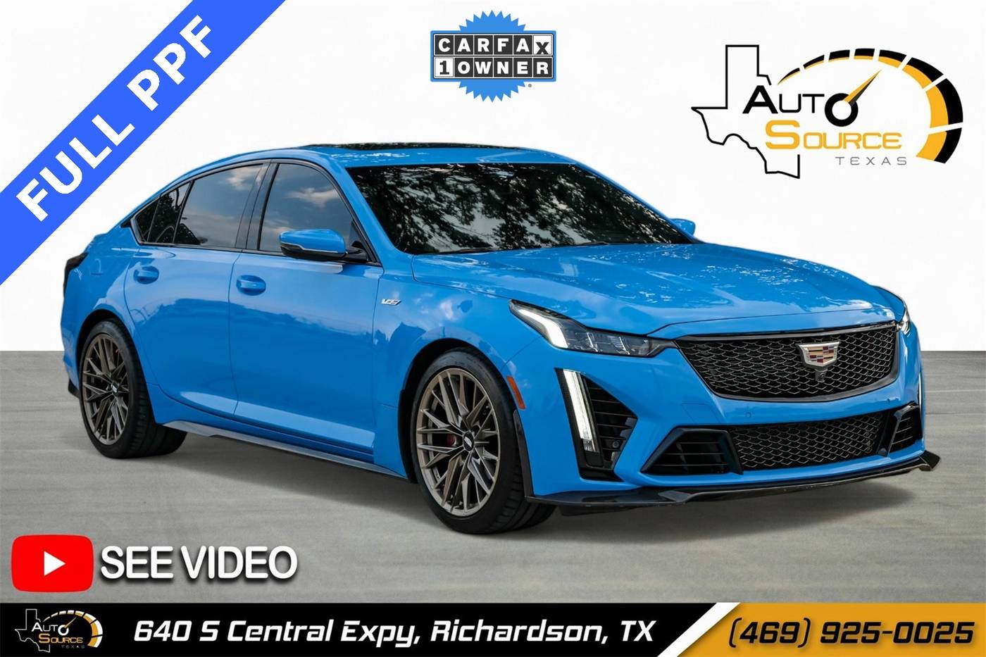 2023 Cadillac CT5-V Blackwing — Sedan — 6,200 mi — Richardson, TX