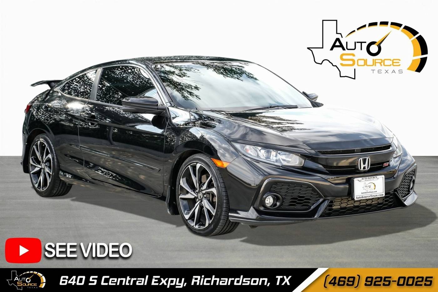 2019 Honda Civic Si — Coupe — 147,004 mi — Richardson, TX