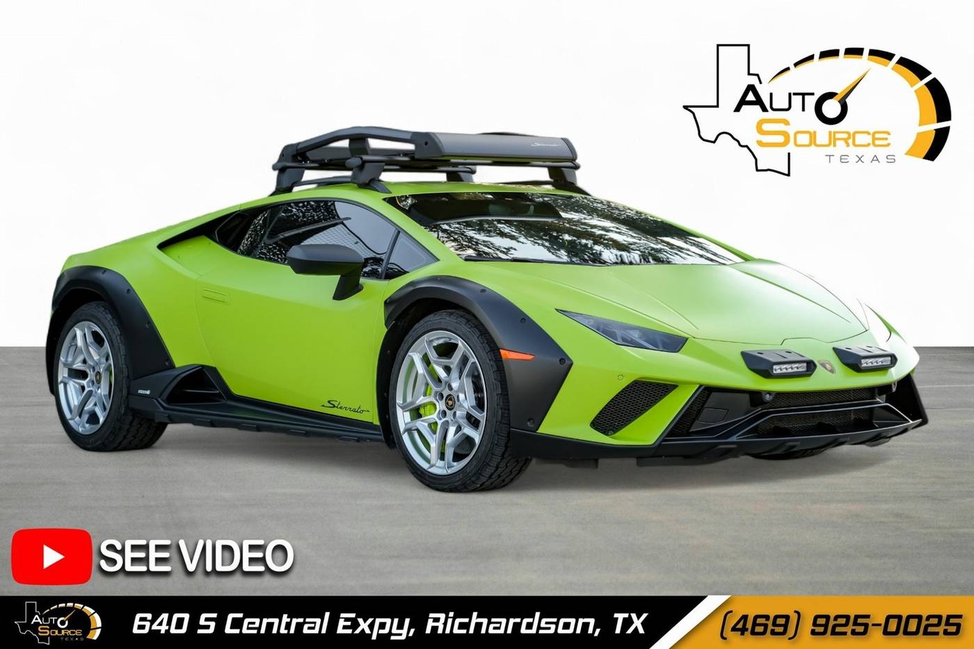 2024 Lamborghini Huracan Sterrato — Coupe — 590 mi — Richardson, TX