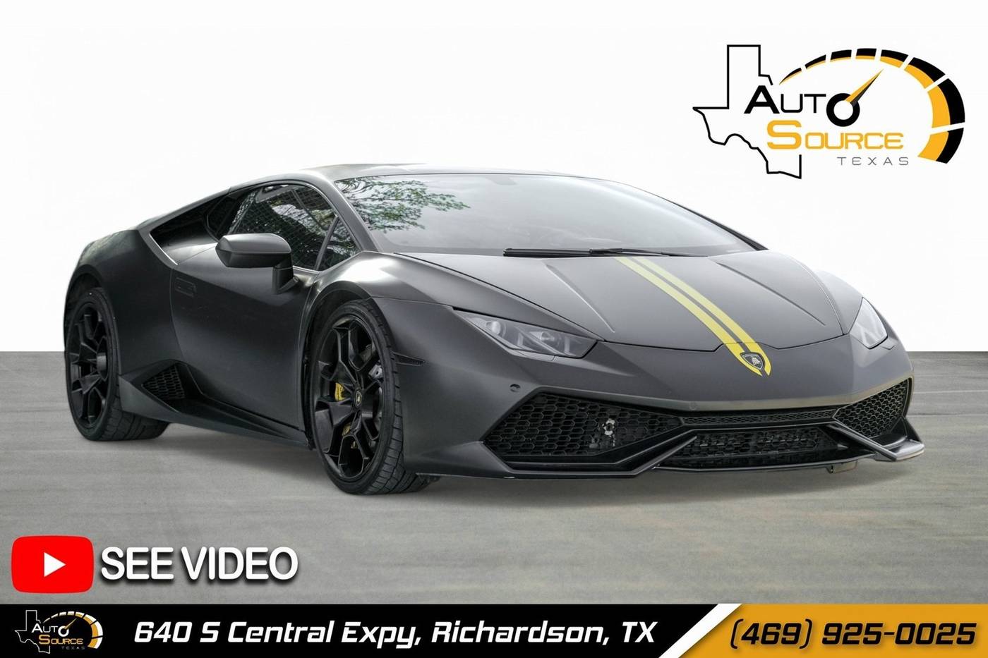 2019 Lamborghini Huracan Standard — Coupe — 7,354 mi — Richardson, TX