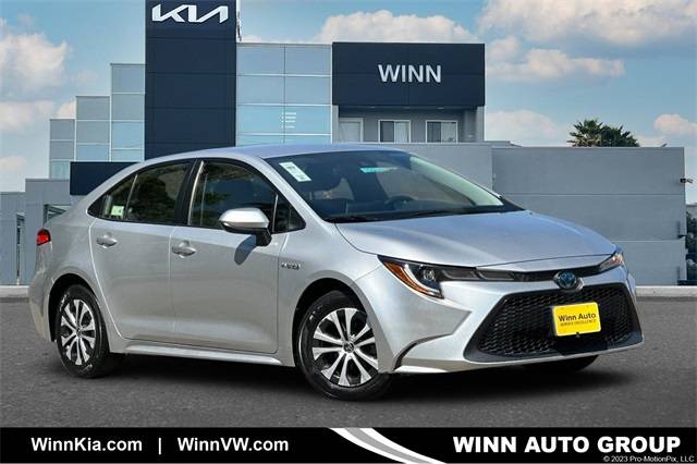 2021 Toyota Corolla Hybrid LE — Sedan — 54,687 mi — Newark, CA