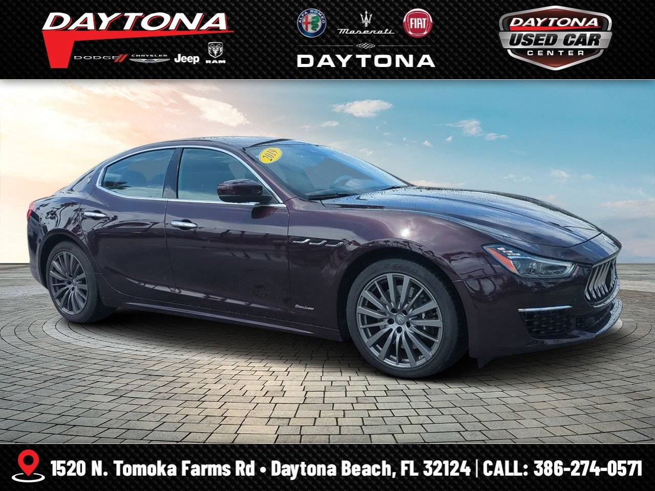 2019 Maserati Ghibli S Q4 GranLusso — Sedan — 12,655 mi — Daytona Beach, FL