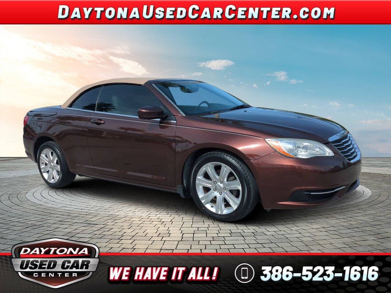 2012 Chrysler 200 Touring — Convertible — 103,739 mi — Daytona Beach, FL