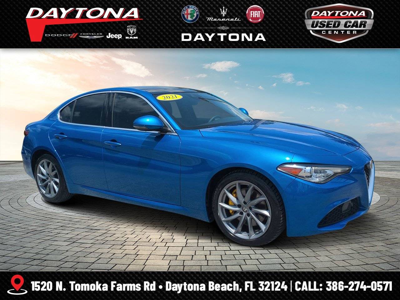 2021 Alfa Romeo Giulia Ti — Sedan — 78,415 mi — Daytona Beach, FL