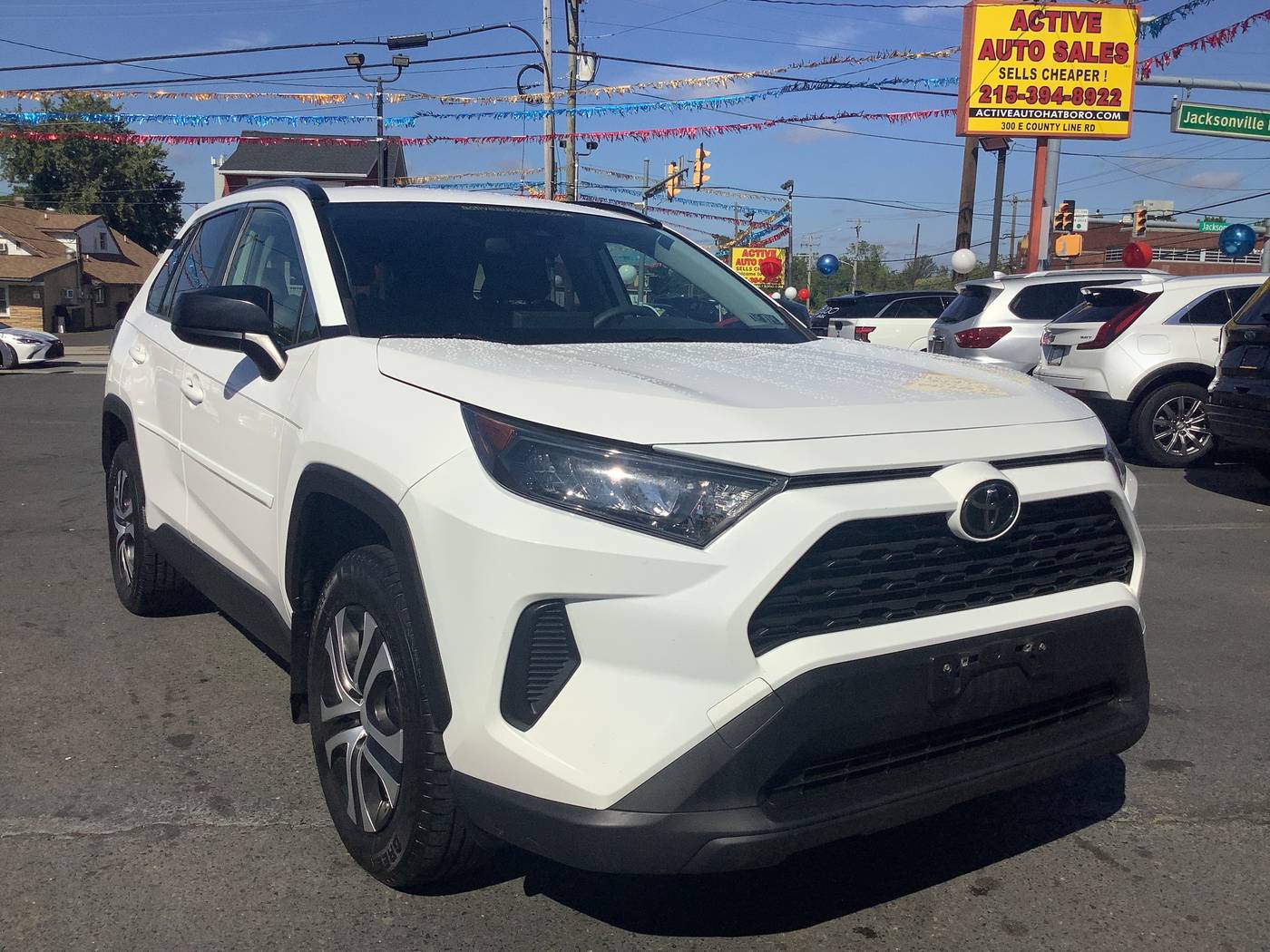 2019 Toyota RAV4 LE — SUV — 123,849 mi — Hatboro, PA