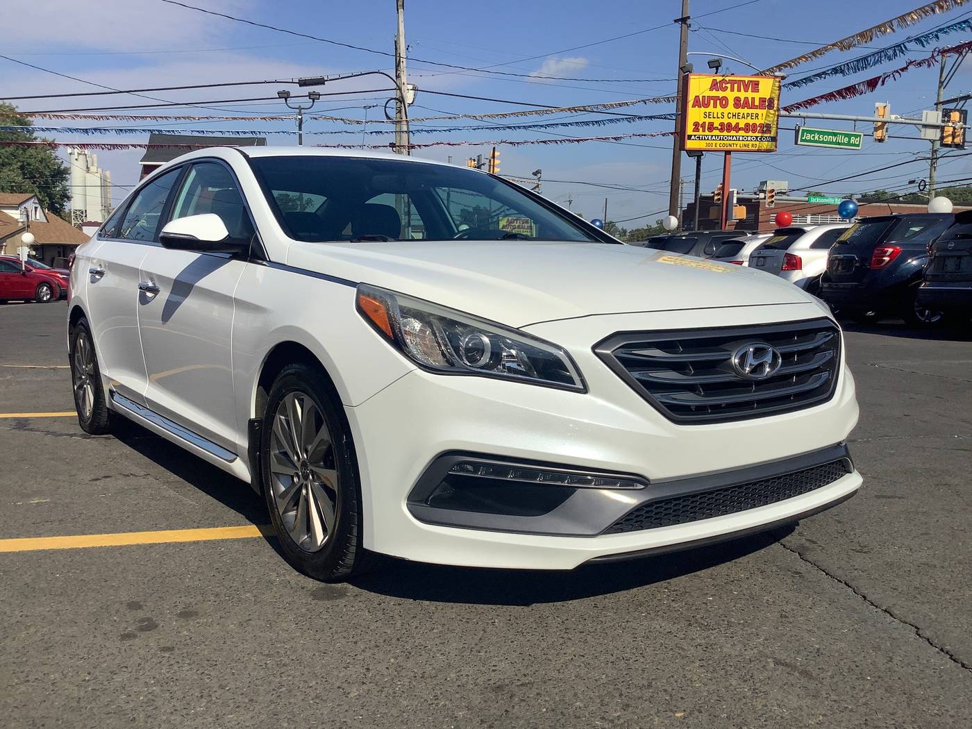 2015 Hyundai Sonata Sport — Sedan — 93,662 mi — Hatboro, PA