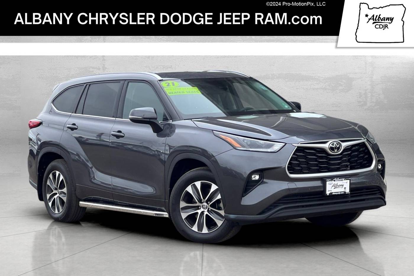 2021 Toyota Highlander XLE — SUV — 37,452 mi — Albany, OR
