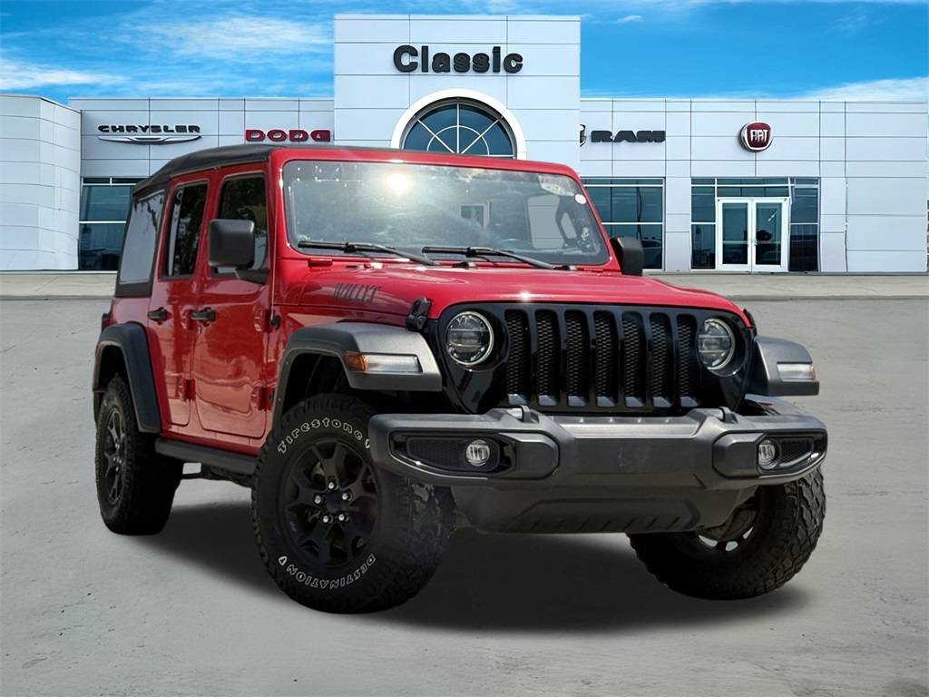 2021 Jeep Wrangler Willys — SUV — 46,570 mi — Arlington, TX