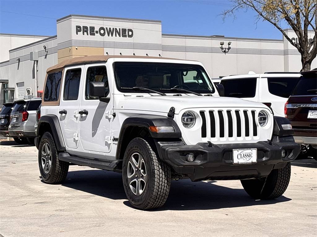 2020 Jeep Wrangler Black and Tan — SUV — 28,474 mi — Arlington, TX