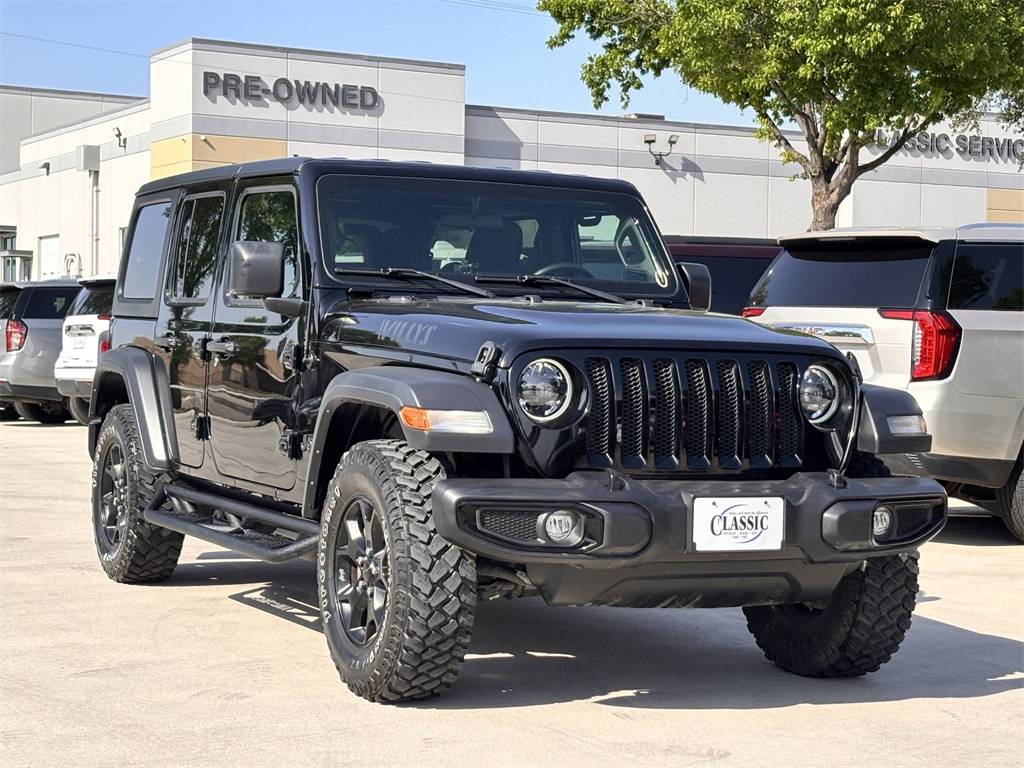 2023 Jeep Wrangler Willys — SUV — 27,556 mi — Arlington, TX