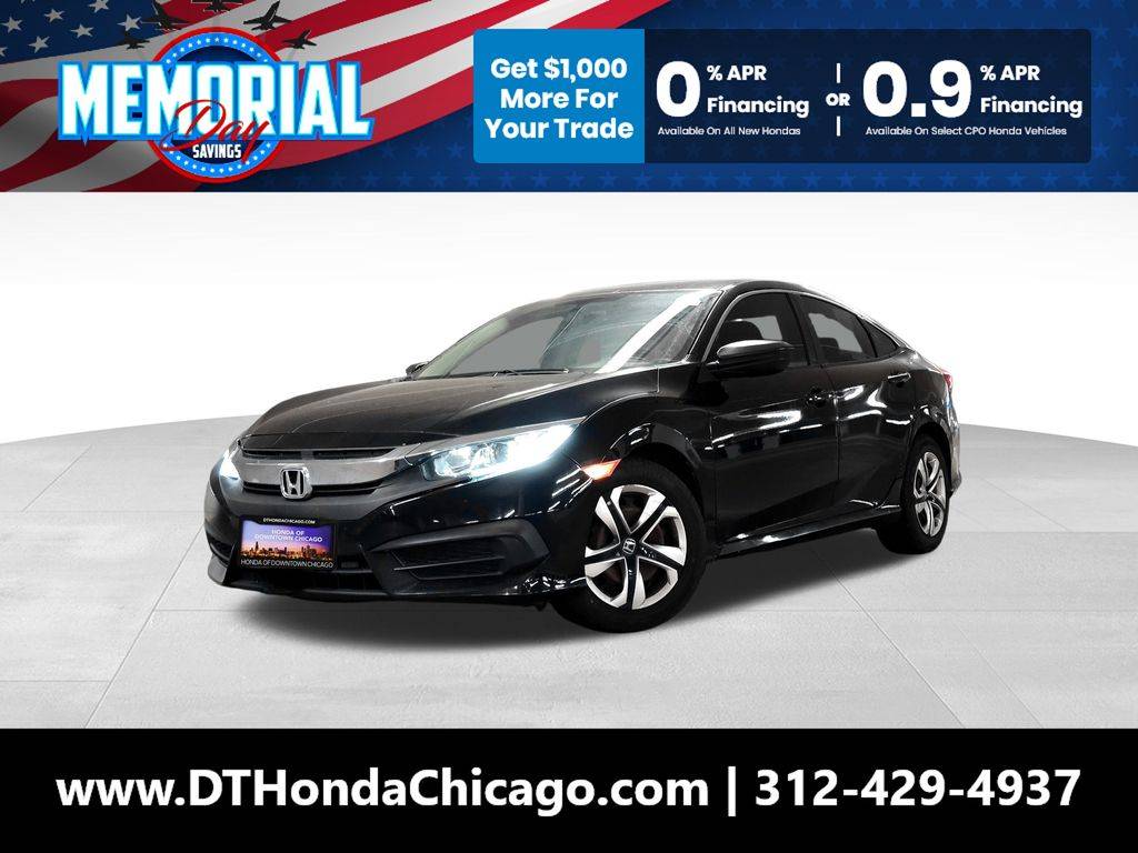 2016 Honda Civic LX — Sedan — 138,221 mi — Chicago, IL