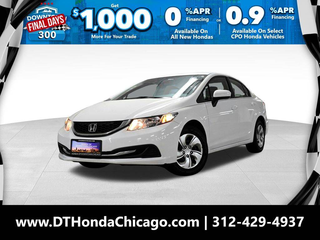 2014 Honda Civic LX — Sedan — 76,004 mi — Chicago, IL