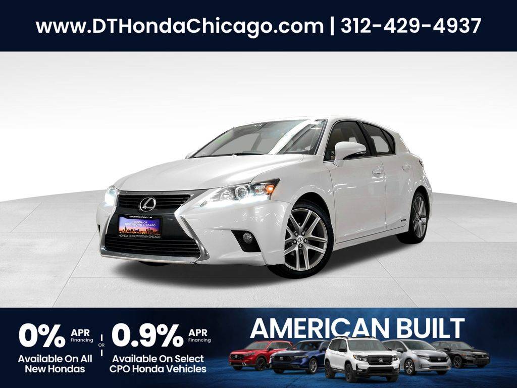 2016 Lexus CT CT 200h — Hatchback — 84,124 mi — Chicago, IL
