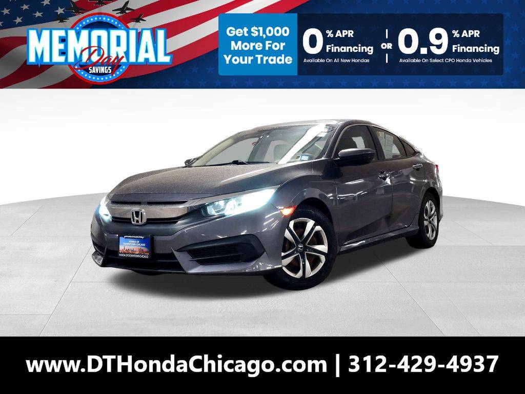 2016 Honda Civic LX — Sedan — 31,052 mi — Chicago, IL