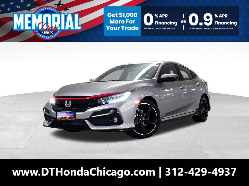 2020 Honda Civic Sport Touring — Hatchback — 8,659 mi — Chicago, IL