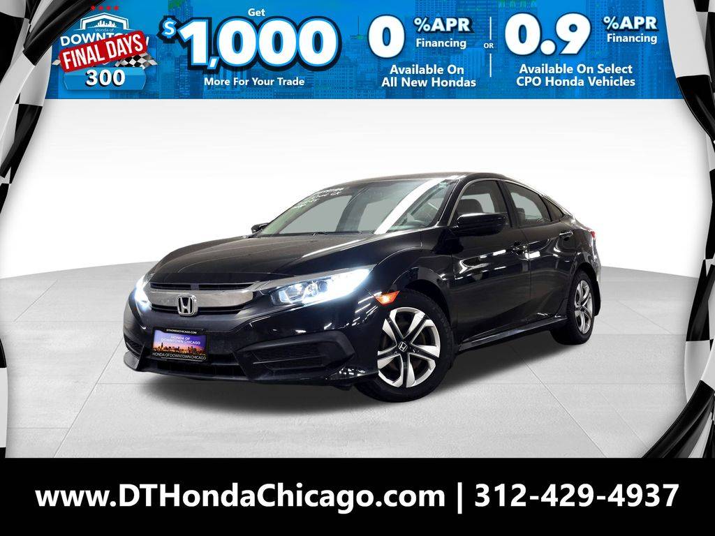 2017 Honda Civic LX — Sedan — 53,903 mi — Chicago, IL