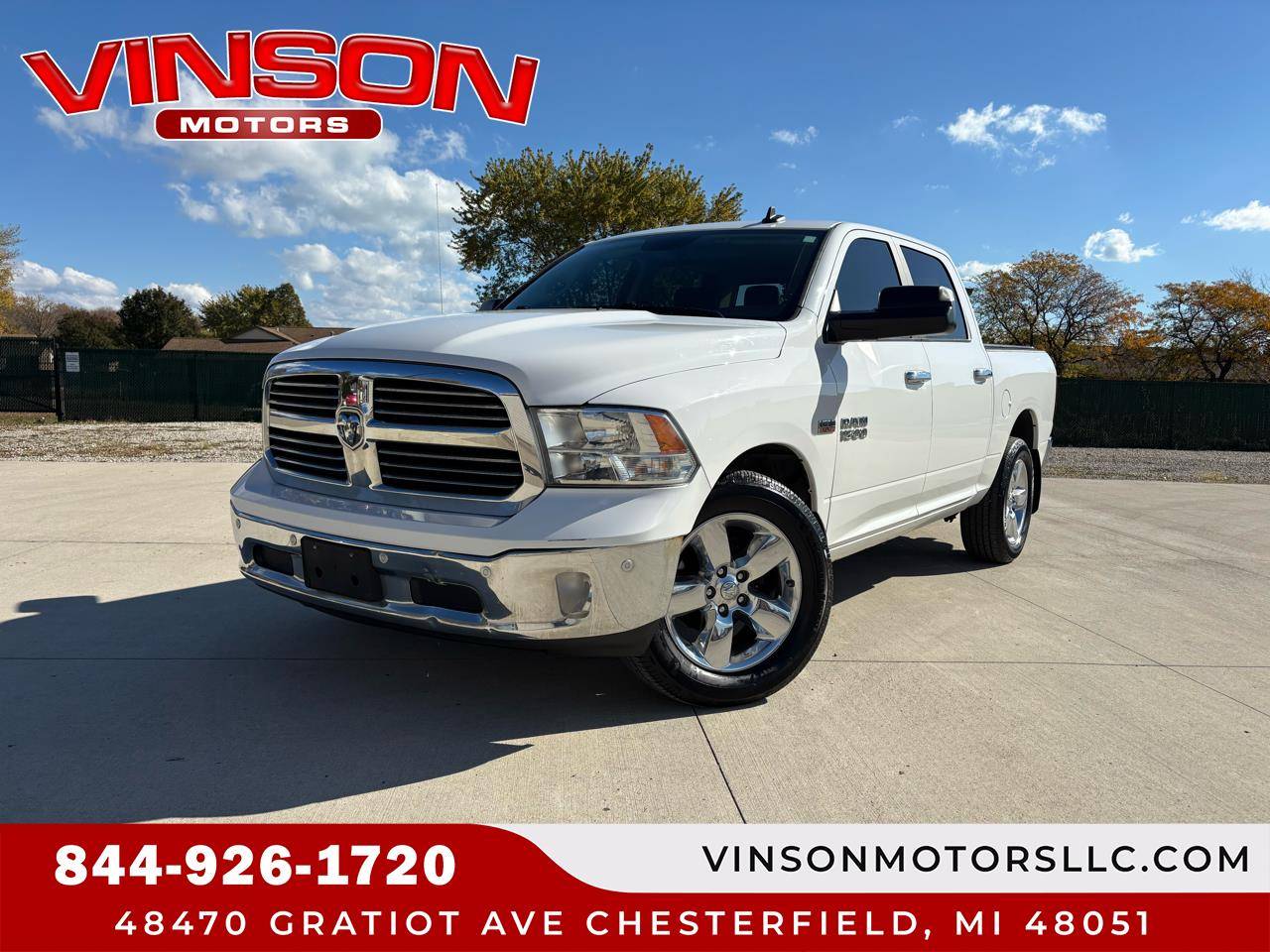 2017 Ram 1500 Big Horn — Pickup Truck — 152,828 mi — Chesterfield, MI