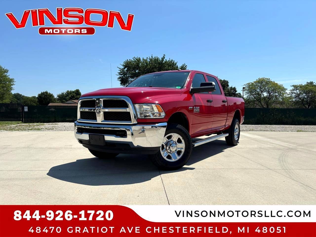 2018 Ram 2500 Tradesman — Pickup Truck — 59,050 mi — Chesterfield, MI