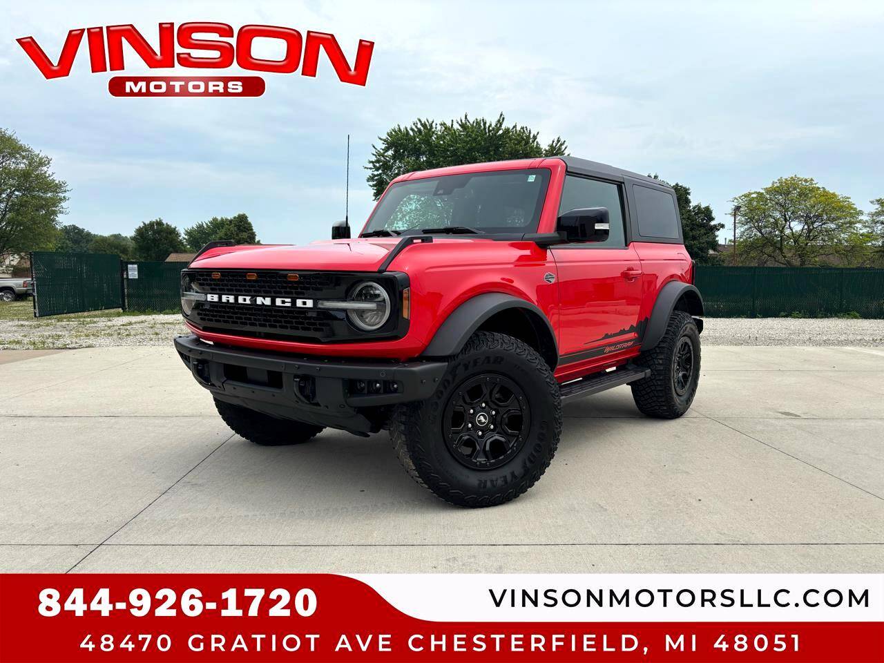 2021 Ford Bronco Wildtrak — SUV — 53,396 mi — Chesterfield, MI
