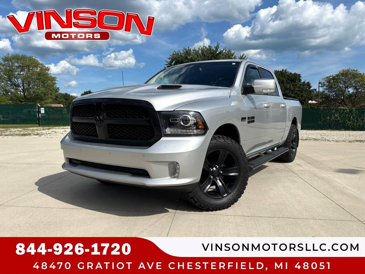 2017 Ram 1500 Night — Pickup Truck — 172,421 mi — Chesterfield, MI
