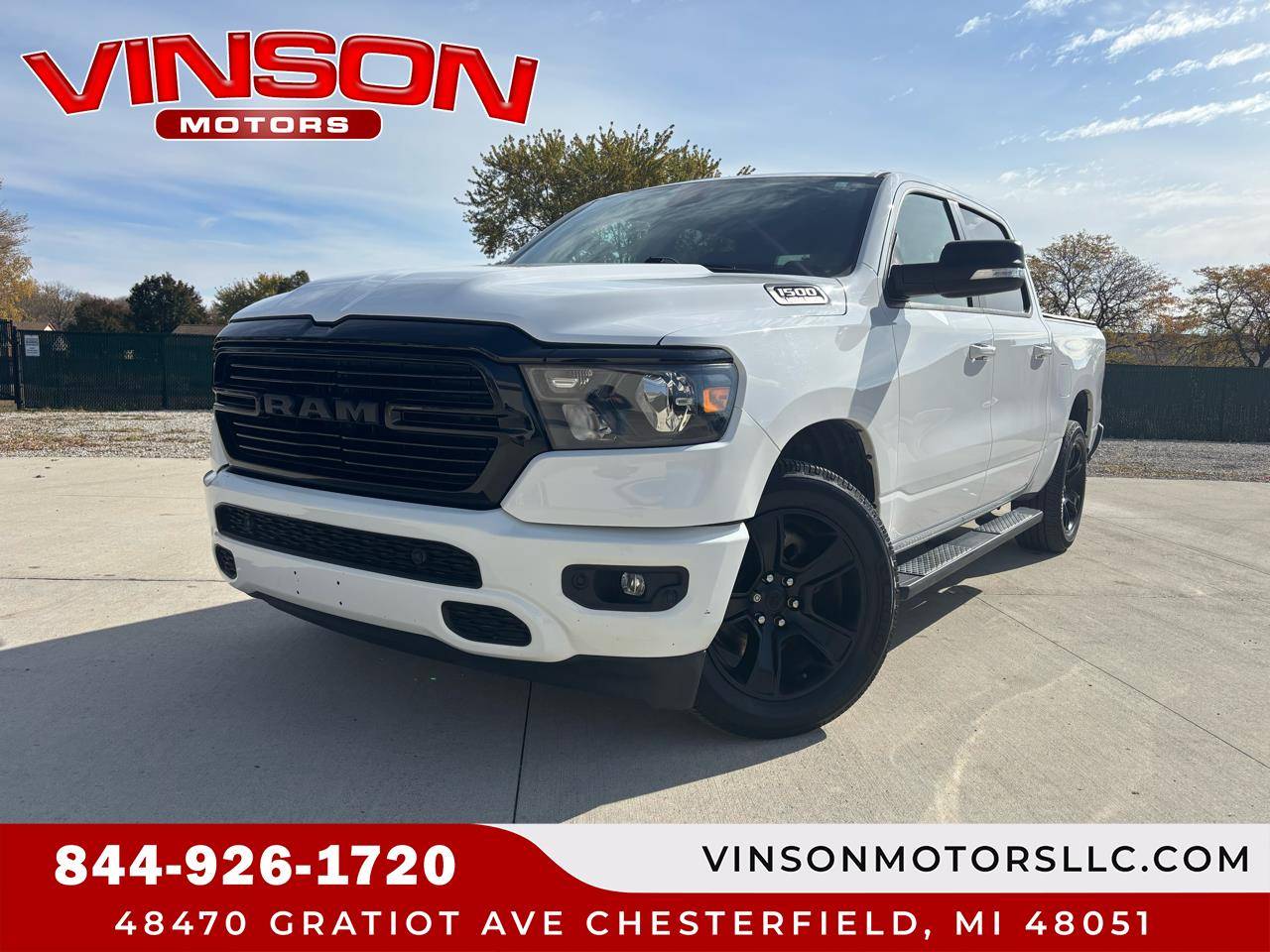2020 Ram 1500 Big Horn — Pickup Truck — 118,572 mi — Chesterfield, MI
