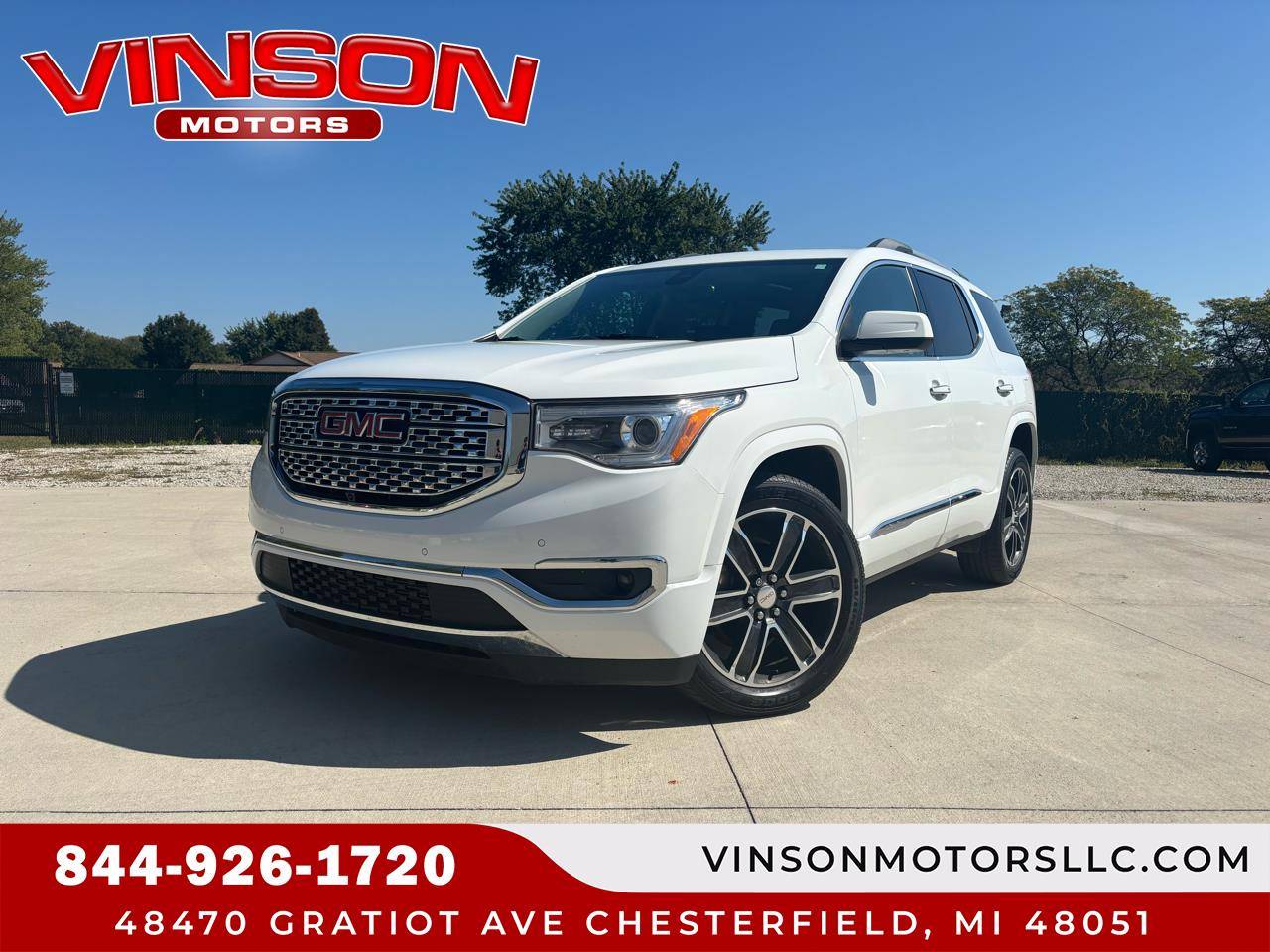 2019 GMC Acadia Denali — SUV — 67,505 mi — Chesterfield, MI