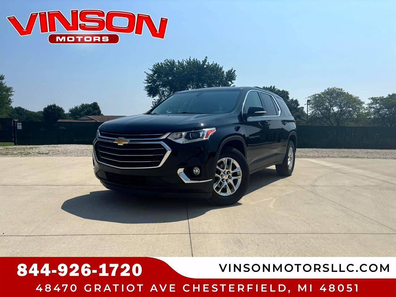 2019 Chevrolet Traverse LT Cloth — SUV — 71,780 mi — Chesterfield, MI