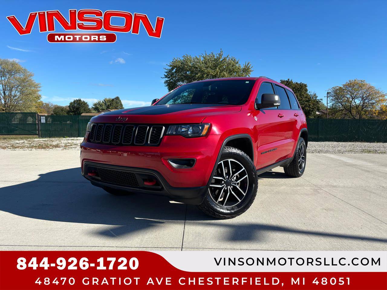 2019 Jeep Grand Cherokee Trailhawk — SUV — 92,899 mi — Chesterfield, MI