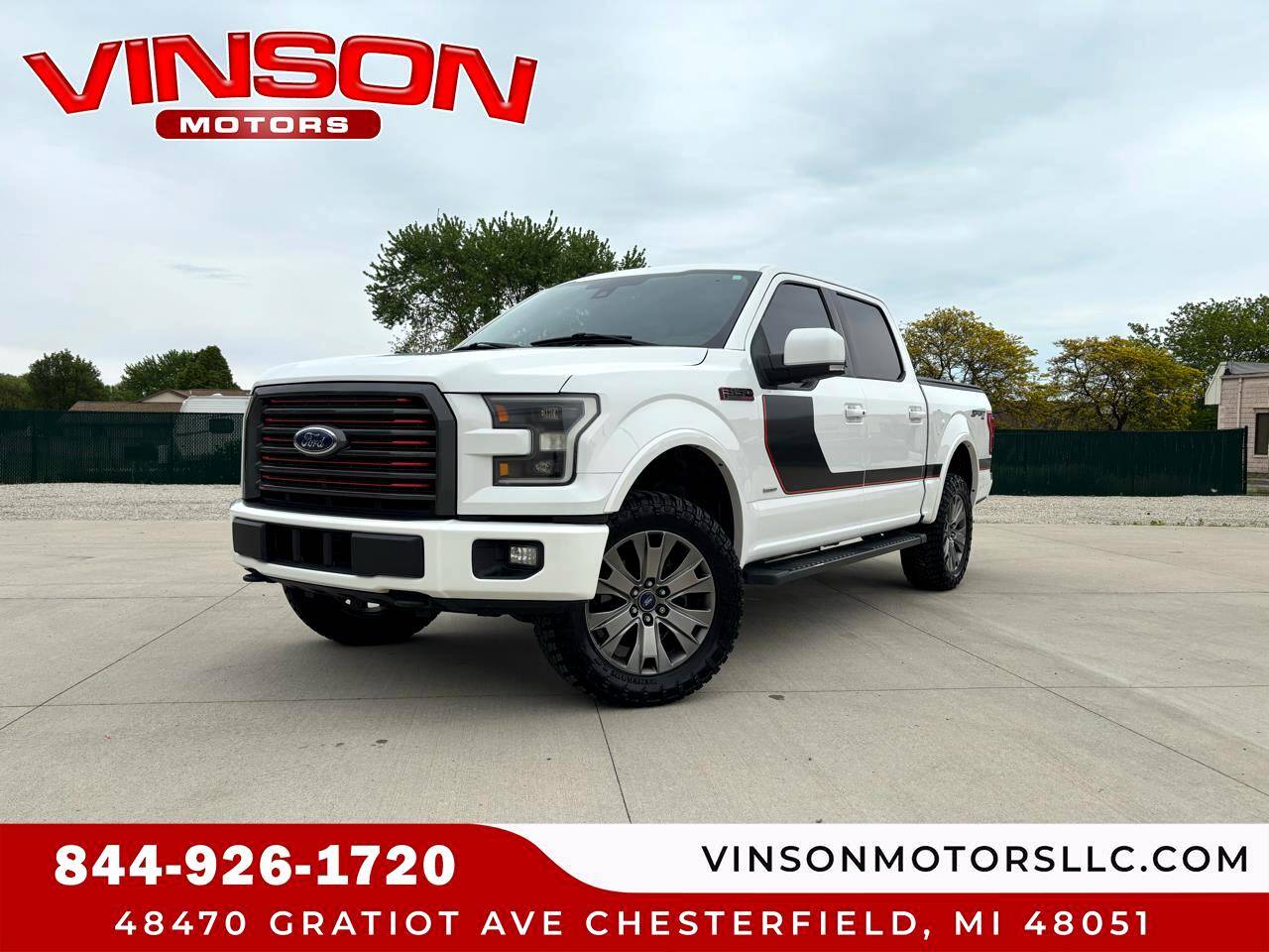 2016 Ford F-150 Lariat — Pickup Truck — 104,556 mi — Chesterfield, MI