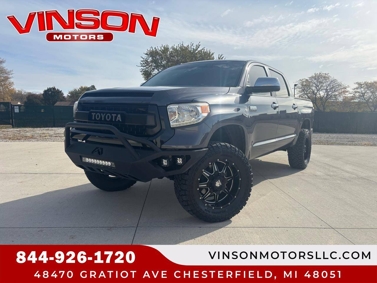 2017 Toyota Tundra Platinum — Pickup Truck — 93,135 mi — Chesterfield, MI