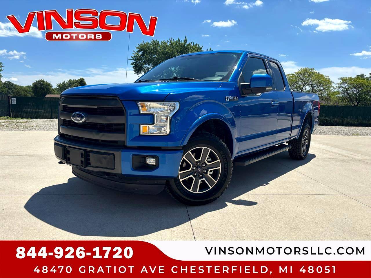 2015 Ford F-150 Lariat — Pickup Truck — 103,142 mi — Chesterfield, MI