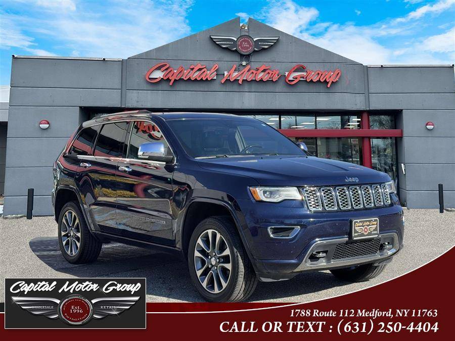 2017 Jeep Grand Cherokee Overland — SUV — 79,280 mi — Medford, NY